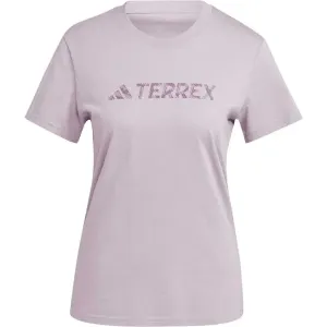 adidas TERREX CLASSIC LOGO TEE Damen T-Shirt, rosa, größe