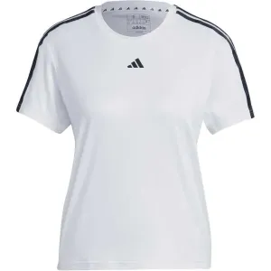 adidas TR-ES 3S T Damenshirt, weiß, veľkosť L