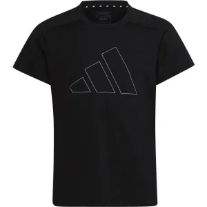 adidas TR-ES BL T Mädchenshirt, schwarz, größe