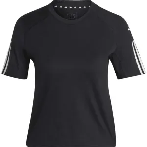 adidas TR-ES COT T Kürzeres Damenshirt, schwarz, größe