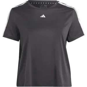 adidas TRAIN ESSENTIALS 3-STRIPES Damen T-Shirt, schwarz, größe