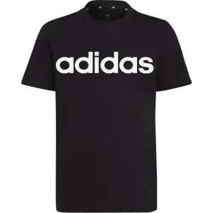adidas U LIN TEE Jungenshirt, schwarz, größe #1369323