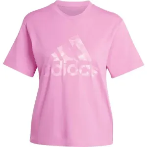 adidas W AOP TEE Damen T-Shirt, rosa, größe