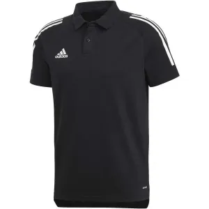 adidas CON20 POLO Herren Poloshirt, schwarz, größe #147052