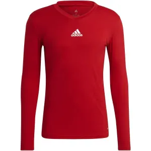 adidas TEAM BASE TEE Herren Fußballshirt, rot, größe #1149067