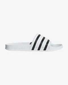 adidas Originals Adilette Pantoffeln Weiß #976608