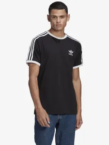 adidas Originals Adicolor Classics 3-Stripes T-Shirt Schwarz