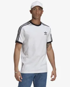 adidas Originals Adicolor Classics 3-Stripes T-Shirt Weiß #674292