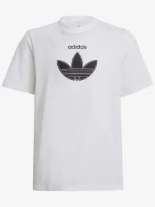 Weiße T-Shirts Adidas Originals