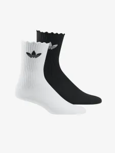 adidas Originals Ruffle CRW Socken 2 Paar Weiß