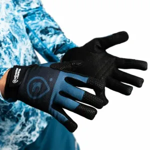 ADVENTER & FISHING PETROL Unisex-Handschuhe für die Hochseefischerei, schwarz, größe #141422