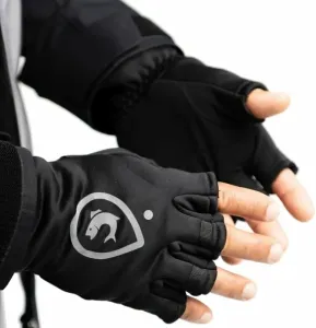 ADVENTER & FISHING WARMED GLOVES Warme Handschuhe, schwarz, größe #141426
