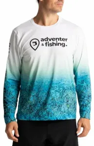 ADVENTER & FISHING UV T-SHIRT BLUEFIN TREVALLY Herren Funktionsshirt, hellblau, größe #141289