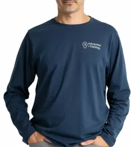ADVENTER & FISHING COTTON SHIRT ORIGINAL ADVENTER Herrenshirt, dunkelblau, größe #141322