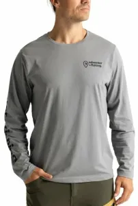 ADVENTER & FISHING COTTON SHIRT TITANIUM Herrenshirt, grau, größe #1099479