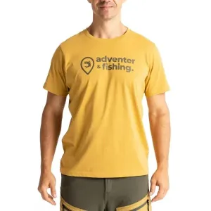 ADVENTER & FISHING COTTON SHIRT SAND Herrenshirt, braun, größe