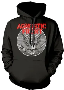 Agnostic Front Hoodie Against All Eagle Black S