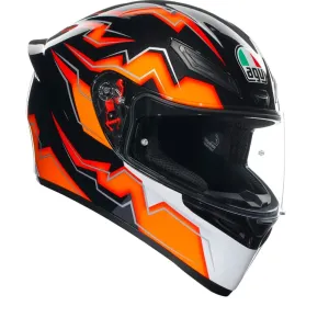 Agv K1 S E2206 Kripton Black Orange 008 Full Face Helmet XS