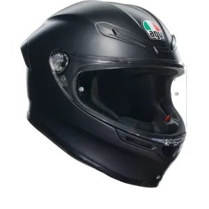 Agv K6 S E2206 Mplk Matt Black 011 Full Face Helmet S