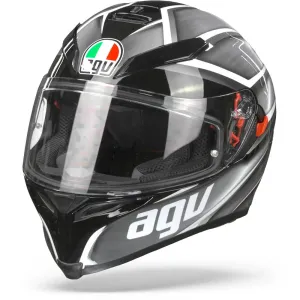 AGV K5 S Tempest Black Silver Full Face Helmet 2XL