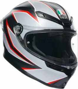 AGV K6 S Flash Matt Black/Grey/Red L Helm