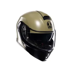 AGV Streetmodular E2206 Mplk Mono Matt Pastello Green Black 010 Modular Helmet Größe L