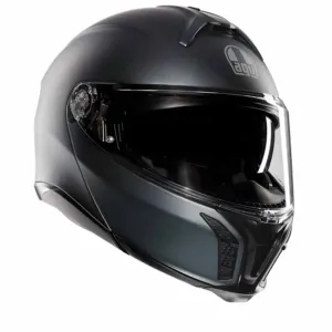 AGV Tourmodular E2206 Solid Mplk Matt Ardesia Grey Modular Helmet Größe L