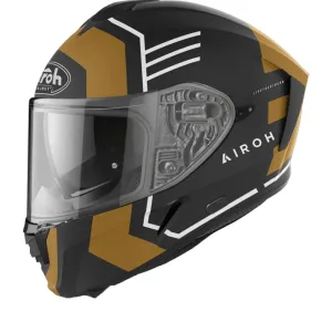 Airoh Helmet Spark Thrill Gold Matt Integralhelm Größe L