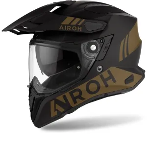 Airoh Commander Gold Matt Adventure Helmet L
