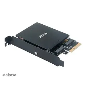 AKASA M.2 PCIe SSD und M.2 SATA SSD ARGB LED Adapter / AK-PCCM2P-03