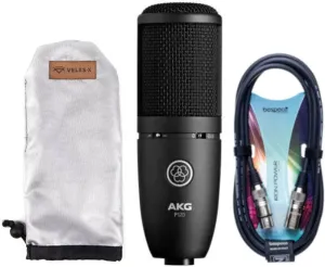 AKG P120+ Recording Microphone SET Kondensator Studiomikrofon