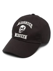 ALEXANDER MCQUEEN - Logo Cotton Baseball Cap #1322612