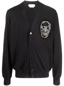ALEXANDER MCQUEEN - Skull Embroidered Cardigan #215692