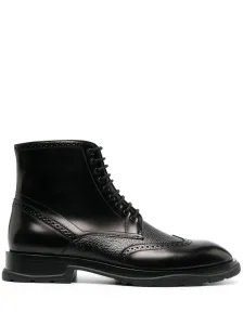 ALEXANDER MCQUEEN - Leather Boot