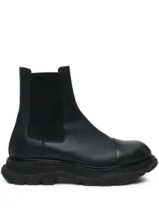 ALEXANDER MCQUEEN - Leather Chelsea Boots #1503360