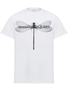 ALEXANDER MCQUEEN - Dragonfly Print Organic Cotton T-shirt #1503478