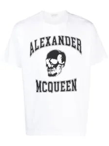 ALEXANDER MCQUEEN - Logo Organic Cotton T-shirt
