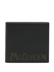 ALEXANDER MCQUEEN - Logo Leather Wallet