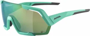 Alpina Rocket Q-Lite Turquoise Matt/Green Fahrradbrille