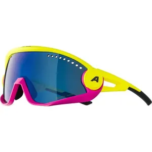 Alpina Sports 5W1NG CM Modische Sonnenbrille, gelb, größe