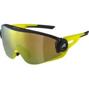 Alpina Sports 5W1NG Q Sonnenbrille, gelb, größe