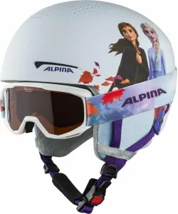 Alpina Sports ZUPO DISNEY SET Kinder Skihelm, weiß, veľkosť (51 - 55)