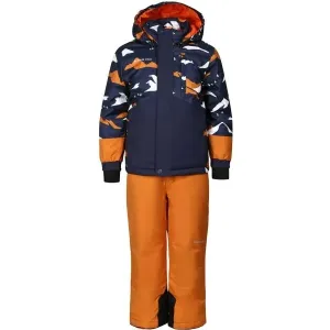 ALPINE PRO LARQO Kinder Skikombination, orange, größe #1501376