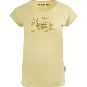 ALPINE PRO ELFA Damen T-Shirt, hellgrün, größe