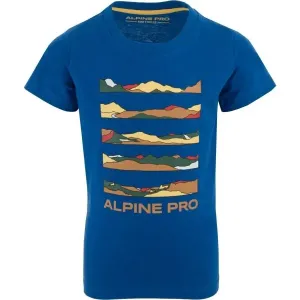 ALPINE PRO IKEFO T-Shirt für Kinder, blau, größe