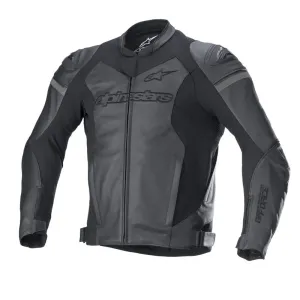 Alpinestars GP Force Leather Schwarz Jacke Größe 48 #299613