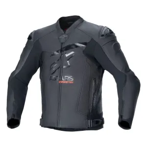 Alpinestars Gp Plus R V4 Airflow Leather Jacket Black Black Größe 48