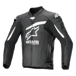 Alpinestars GP Plus R V4 Airflow Leather Jacket Black White Größe 48