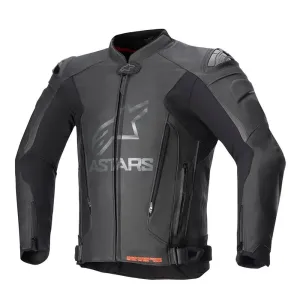 Alpinestars GP Plus V4 Leather Jacket Black Black Größe 52