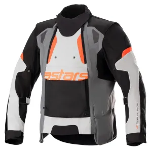 Alpinestars Halo Drystar Jacket Dark Gray/Ice Gray/Black 2XL Textiljacke